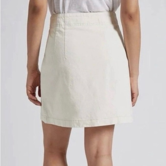 Current/Elliott Mini Jean Wrap Skirt Size 27 - Picture 2 of 13